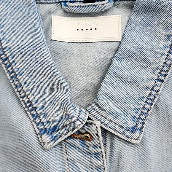 NWT BlankNyc Two-Tone Denim Jacket - Picture 6 of 8